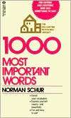 1000 Most Important Words Norman W. Schur