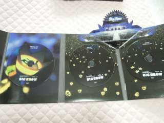 BIGBANG 2009 BIG SHOW DVD LIVE CONCERT 3 DISC PHOTOBOOK RARE OOP KPOP 