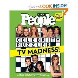  PEOPLE Celebrity Puzzler TV Madness [Paperback] Editors of People 