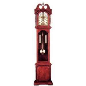  64 Grandfather Clock, Hazel Clock Company. Cherry Wood 