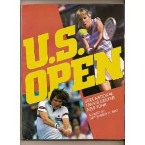  1983 Tennis US Open Program 