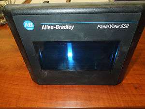 Allen Bradley Panelview 550 Cat # 2711 T5A15L1  