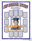 BABY FIRST SCHOOL YEAR PHOTO COLLAGE PICTURE FRAME BOY