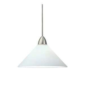  WAC Lighting MP LED512 WT/BN Jill Pendant in Brushed 