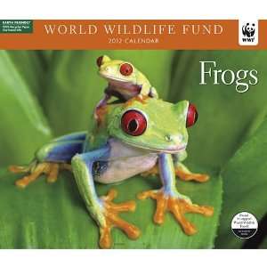  WORLD WILDLIFE FUND FROGS Deluxe Wall Calendar 2012 (Size 