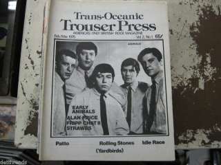 Trouser Press Mag ROLLING STONES YARDBIRDS 2 3/1975  