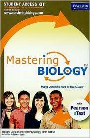 Masteringbiology Student Access Kit Biology with Pearson eText Life 