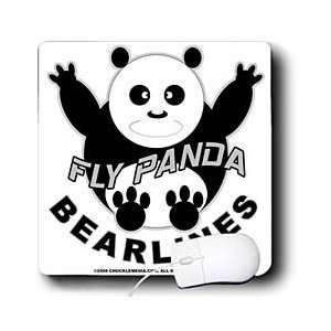  R McDowell Graphics Funny Animals   Fly Panda   Mouse Pads 