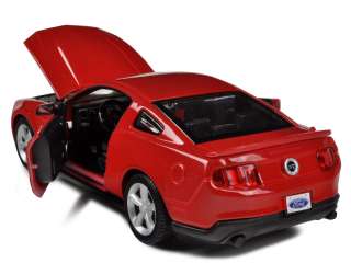 Brand new 124 scale diecast model car of 2011 Ford Mustang GT Red 