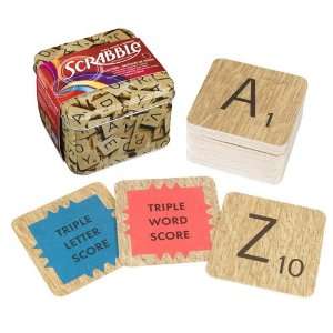  Scrabble Coasters In A Tin