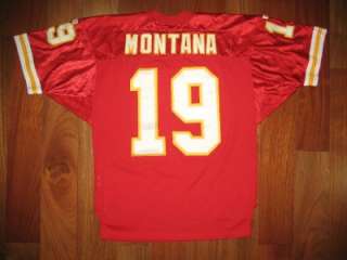 1994 Authentic Chiefs Joe Montana WILSON jersey 48 PRO  