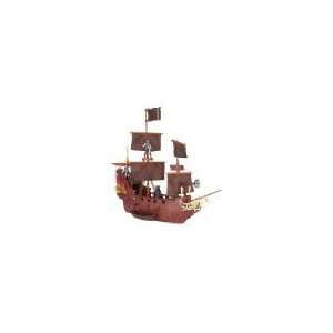   Queen Annes Revenge Ship with Blackbeard Figure Toys & Games