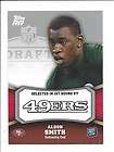 2011 Topps Rising Rookies Error Rookie Patch Aldon Smith  