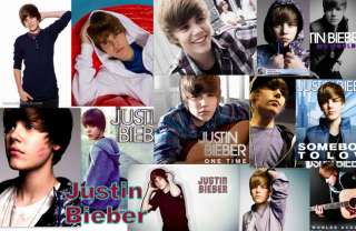 Justin Bieber Music Star Print 22 Poster 09C Cloth  