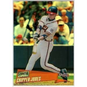 Chipper Jones Atlanta Braves 2000 Stadium Club Chrome Preview 