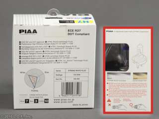 Piaa H7 ECE R37 LightBulb Xtreme Light Bulb Pair 55110  