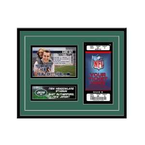  NFL Game Day Ticket Frame   New York Jets Sports 