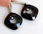 AAA Black Spinel Faceted Cushion Fancy Briolette Gemsto