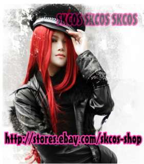 NARUTO Long Xin Nai Cosplay wig costume 100cm  