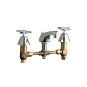  Chicago Faucet 403 ABCP Deck Mounted 8 Widespread Deck 