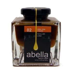 Abella Honey with Pollen  5.25oz Grocery & Gourmet Food