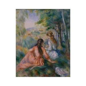  In the Meadow   Poster by Pierre Auguste Renoir (13x19 