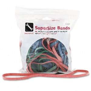 Alliance Products   Alliance   SuperSize Rubber Bands, Red/Blue/Green 