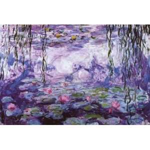  Nympheas   Poster by Claude Monet (36x24)