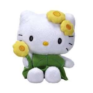  Hello Kitty Flower Plush   Leaf Dress Toys & Games