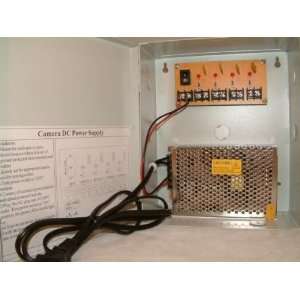  4 Channels 12V DC Regulated Distributed Power Supply panel 