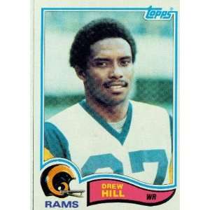  1982 Topps #379 Drew Hill RC   Los Angeles Rams (RC 