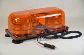   Magnetic Emergency Warning Amber Truck Pickup Strobe Light Bar Beacon