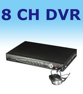 8CH Secruity CCTV DVR 3G Network IP Support 200/240fps  