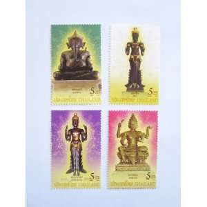    Beautiful Thai Stamps Hinduism Gods in 2009 Unused 