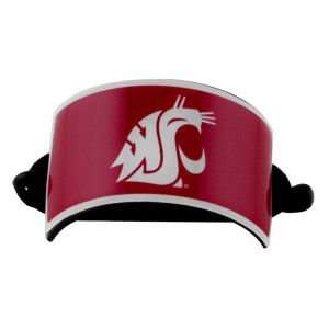  Washington State Cougars Curved Ponytail Holder Sports 