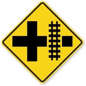  Highway Light Rail Transit Grade Crossing (symbol) (right 