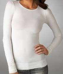 Spanx 977 On Top and In Control Classic Long Sleeve Top  