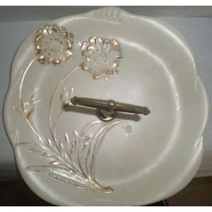  Royal Winton, Golden Rapture dessert plate with handle 