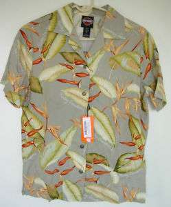 HARLEY DAVIDSON Tori Richard Hawaiian Shirt Sz S NWT  