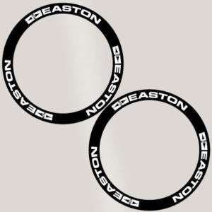 Easton Deep Rim Carbon Bike Wheel Decal Sticker kit  