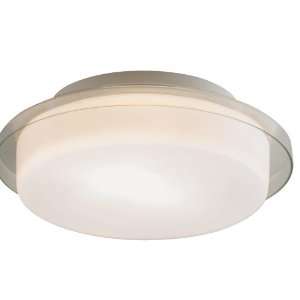  Eurofase Lighting 14697 Logen, 1 Light Flushmount, Opal 