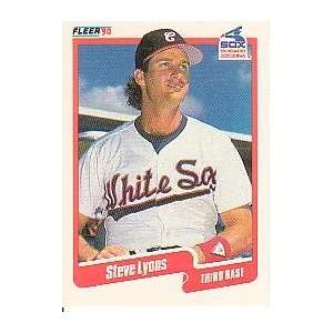 1990 Fleer #539 Steve Lyons