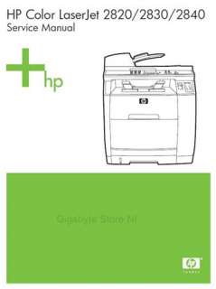 HP Color LaserJet 2820 2830 2840 Service Manual  