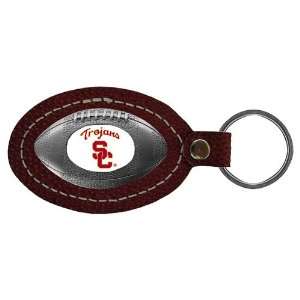  USC Trojans NCAA Leather Football Key Tag Sports 