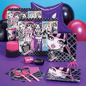 Monster High Birthday Party Supplies   YOU PICK   18 items to choose 