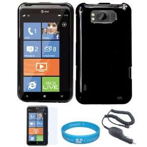   Windows Smart Phone + Clear Screen Protector + Black Car Charger