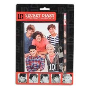  One Direction Secret Diary Stationery