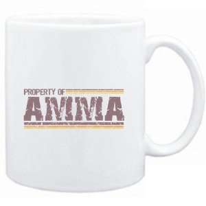  Mug White  Property of Amma   Vintage  Female Names 