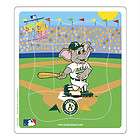 Oakland Athletics As MLB 9 pc Puzzle for Toddlers New