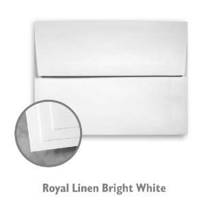  Royal Linen Bright White Envelope   250/Box Office 